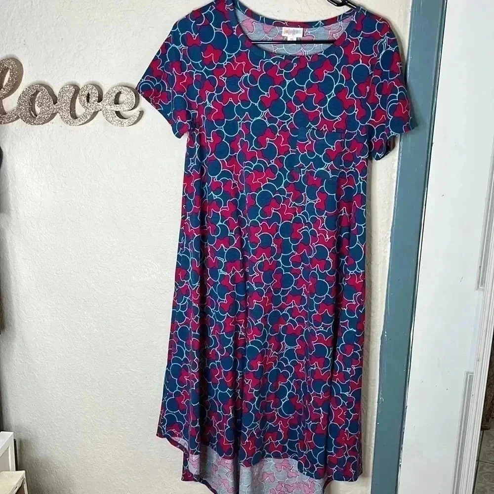 Lularoe Carly dress Disney Minnie Mouse